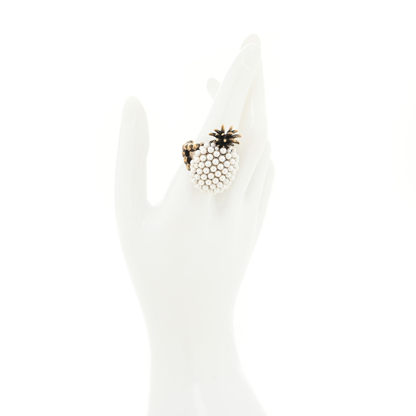 Pearl Pineapple Ring L Cream