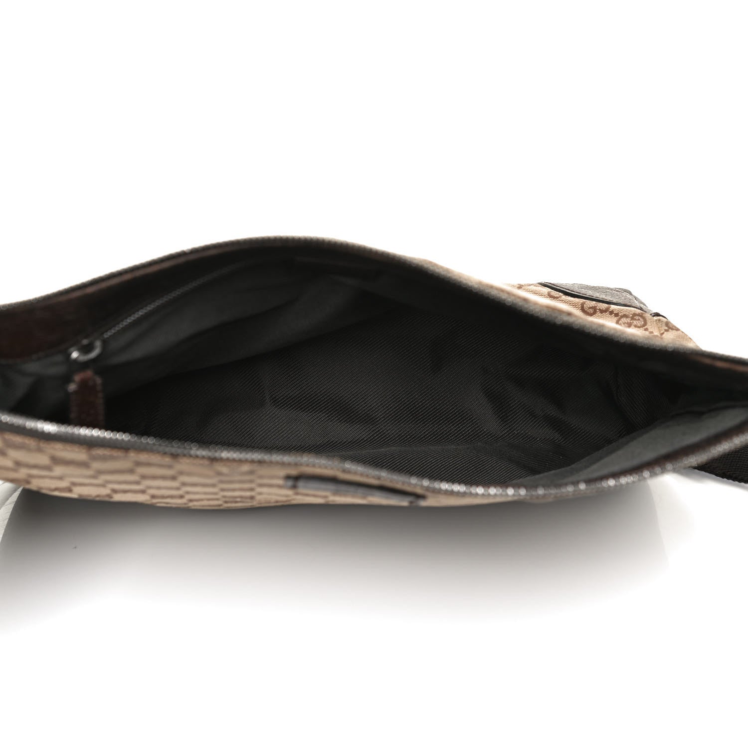 Gucci Monogram Messenger Bag Ebony 5 of 15