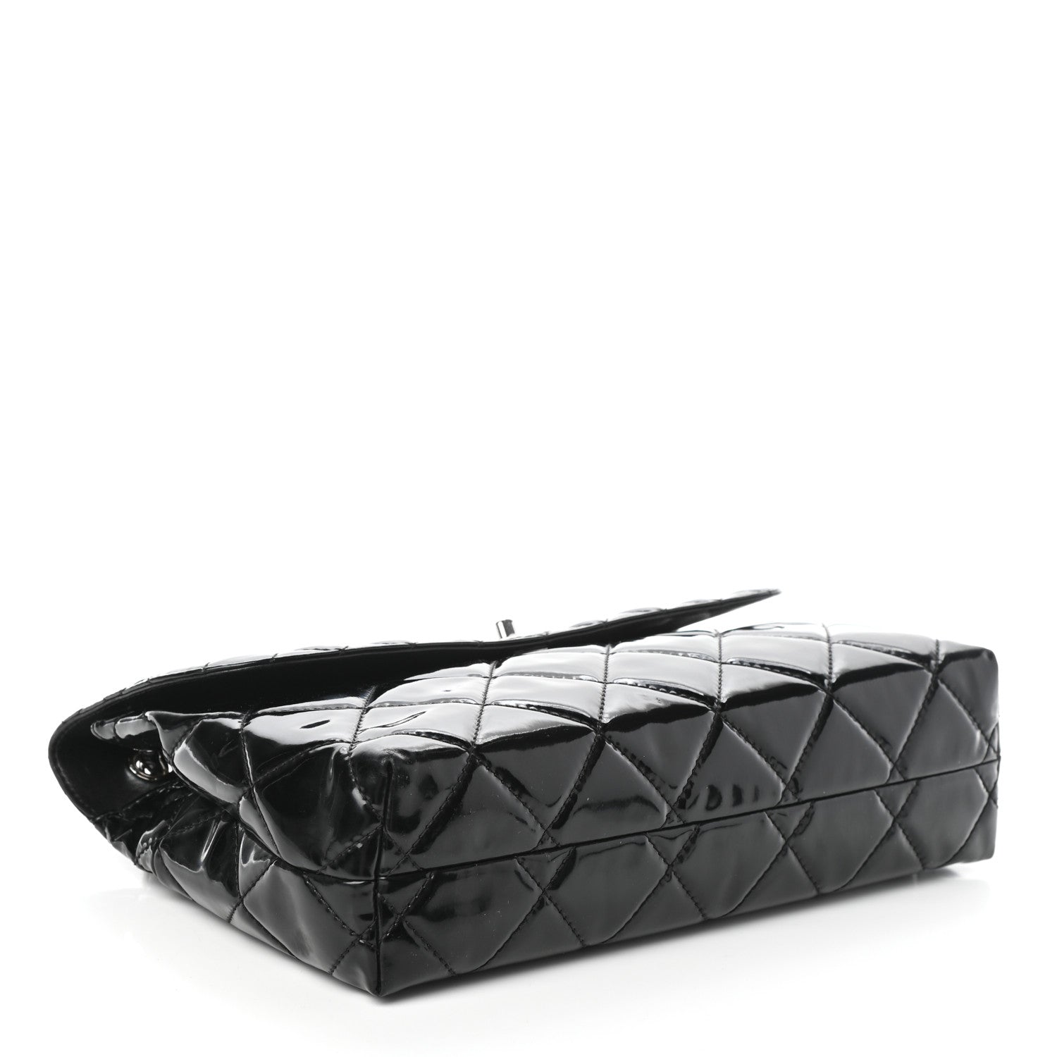Chanel Vinyl Quilted In The Business Flap Bag Black 4 of 10