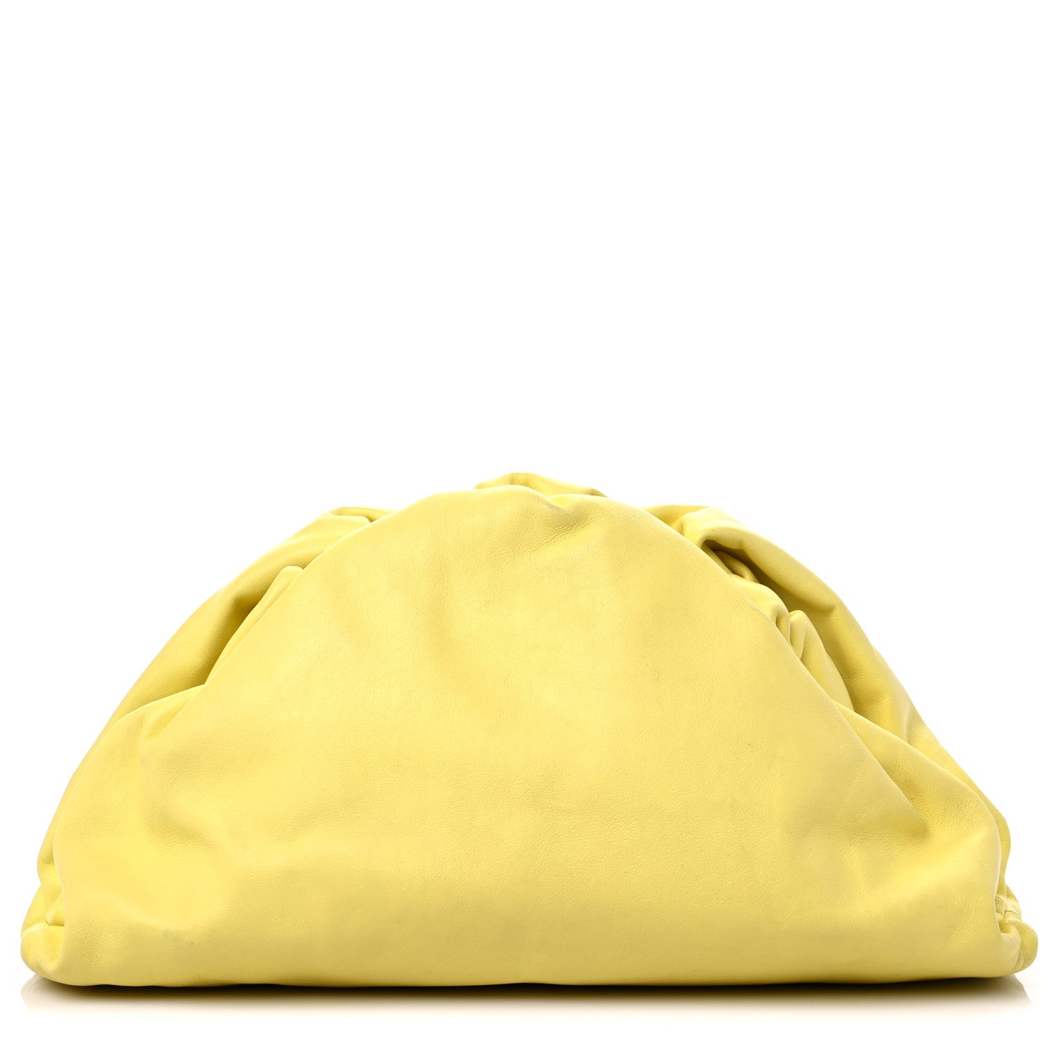 Bottega Veneta Smooth Butter Calf The Pouch Oversized Clutch Sherbert 1 of 19