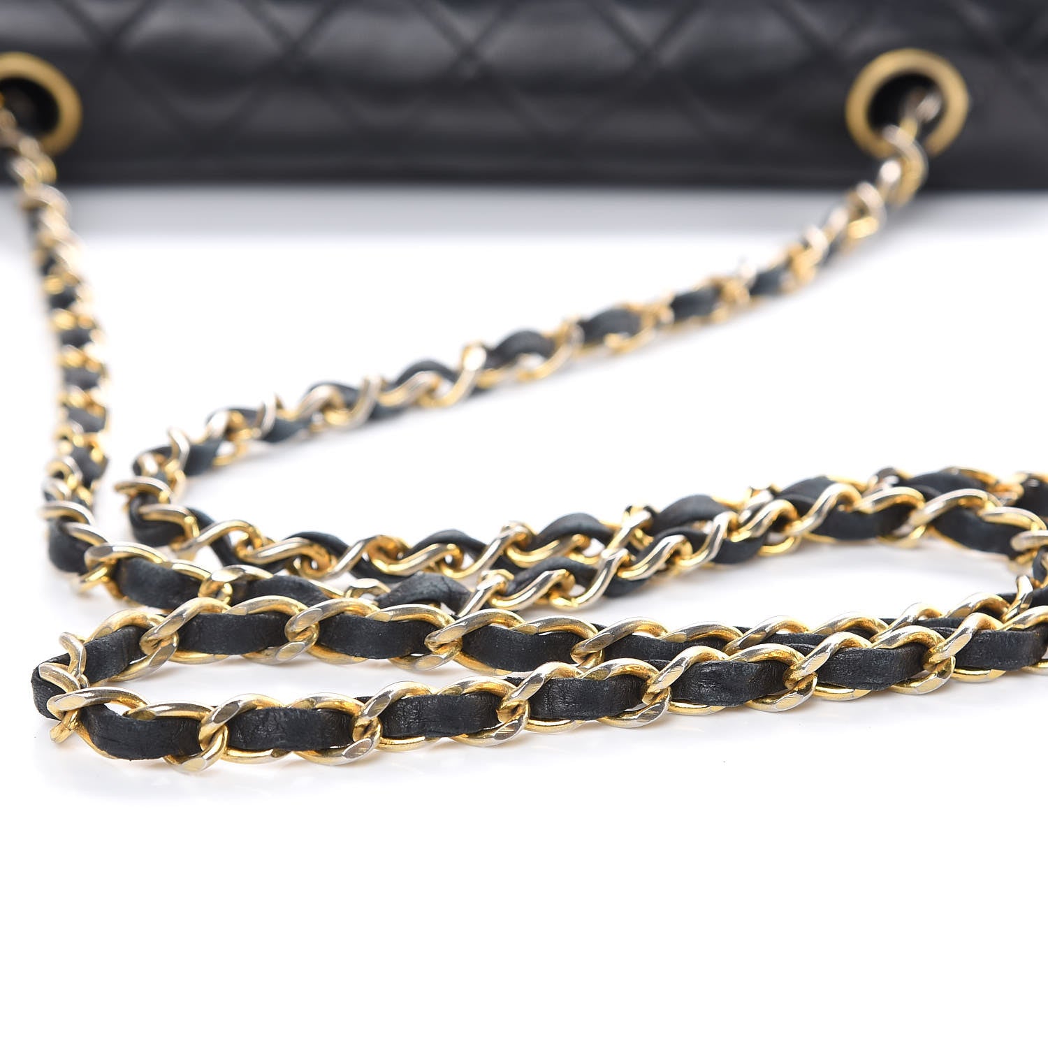 Chanel Lambskin Quilted Small Single Flap Black 17 of 21