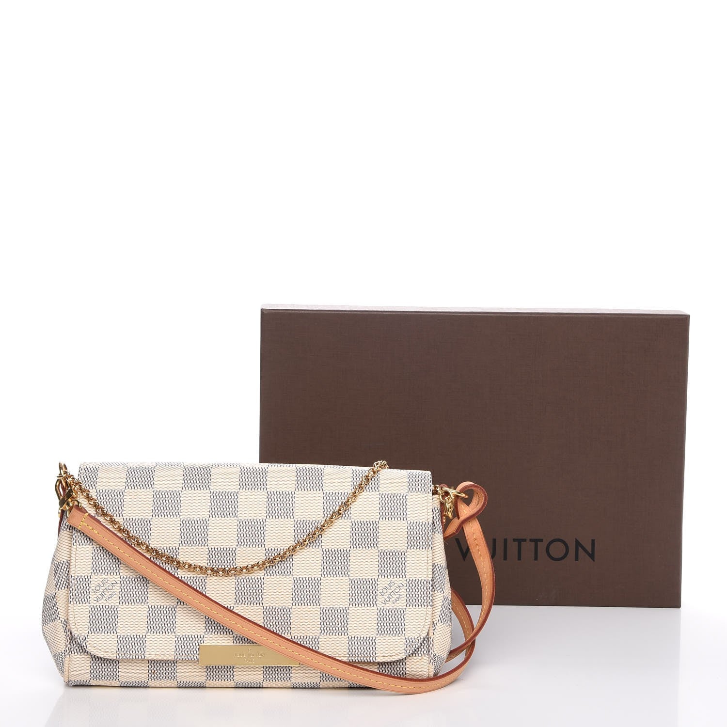 Louis Vuitton Damier Azur Favorite PM 10 of 10