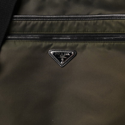 Prada Tessuto Nylon Saffiano Messenger Bag Militare 15 of 27