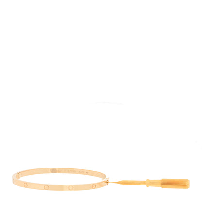 Cartier 18K Yellow Gold Small LOVE Bracelet 17 4 of 5
