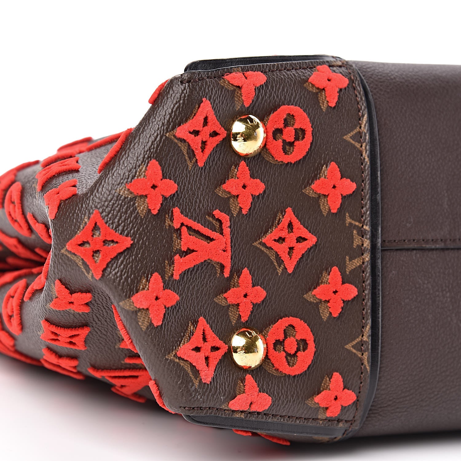 Louis Vuitton Veau Cachemire Tote W PM Chocolate 10 of 13