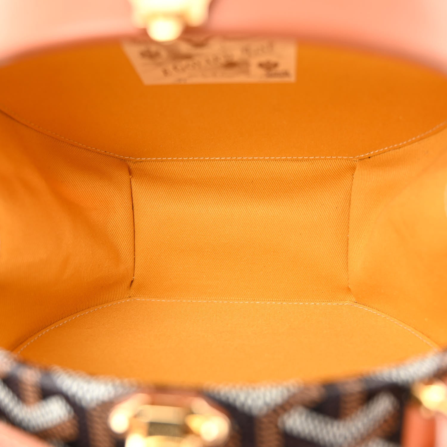 Goyard Goyardine Alto Hatbox Black Gold 5 of 9