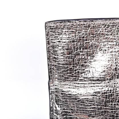 Chloe Metallic Crinkled Lambskin Shiny Calfskin Small Aby Tri-Fold Wallet Gold 6 of 6