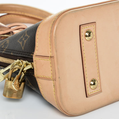 Louis Vuitton Monogram Alma BB 9 of 10
