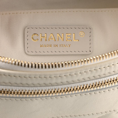 Chanel Aged Calfskin Quilted Waist Bag With Coin Purse White 7 of 11
