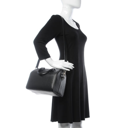 Louis Vuitton Epi Speedy Bandouliere 25 Black 2 of 11