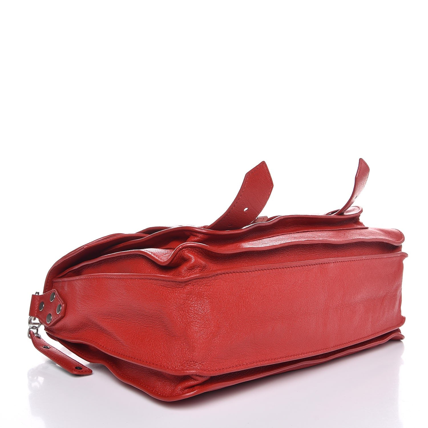 Proenza Schouler Lambskin Medium PS1 Satchel Red 4 of 8