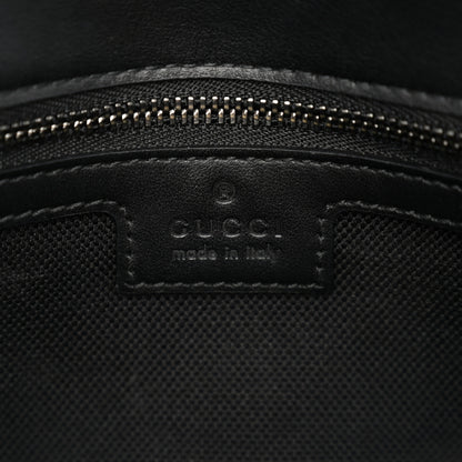 Gucci Calfskin Matelasse Monochrome Small GG Marmont Shoulder Bag Black 6 of 11
