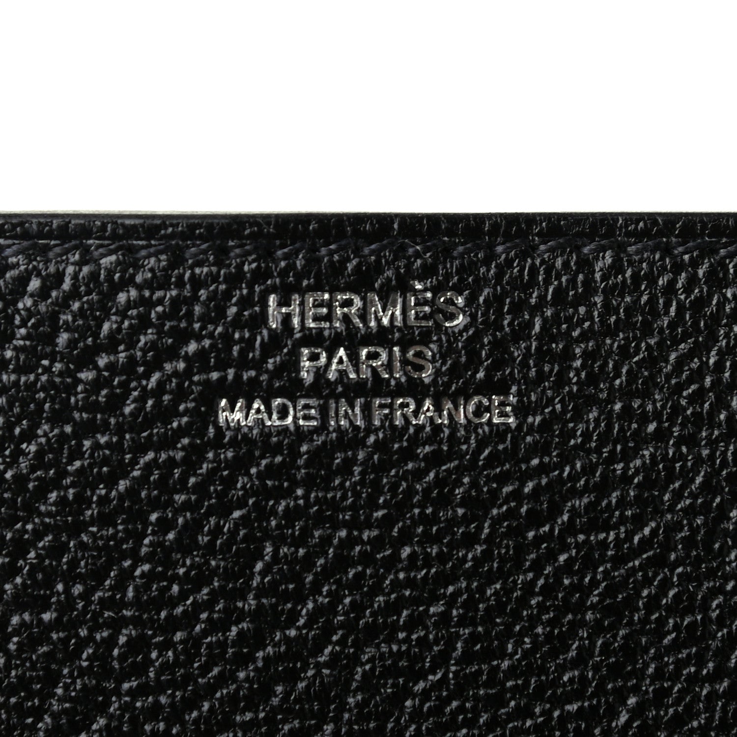 Hermes Chevre Mysore Roulis Slim Wallet Black 7 of 7