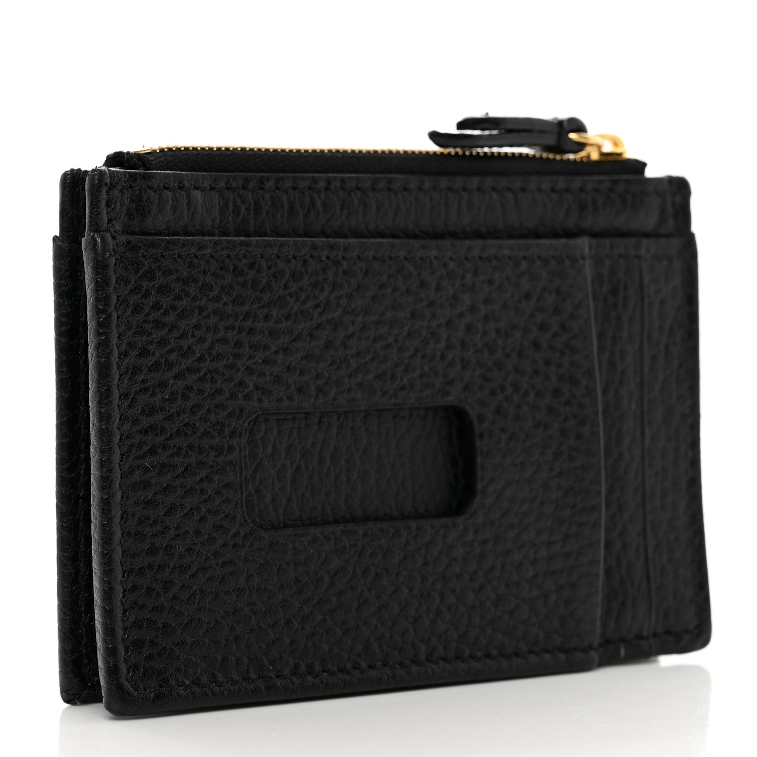 Gucci Dollar Calfskin GG Marmont Coin Case Card Holder Black 3 of 8