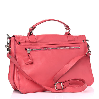 Proenza Schouler Lambskin Medium PS1 Satchel Hibiscus 2 of 4
