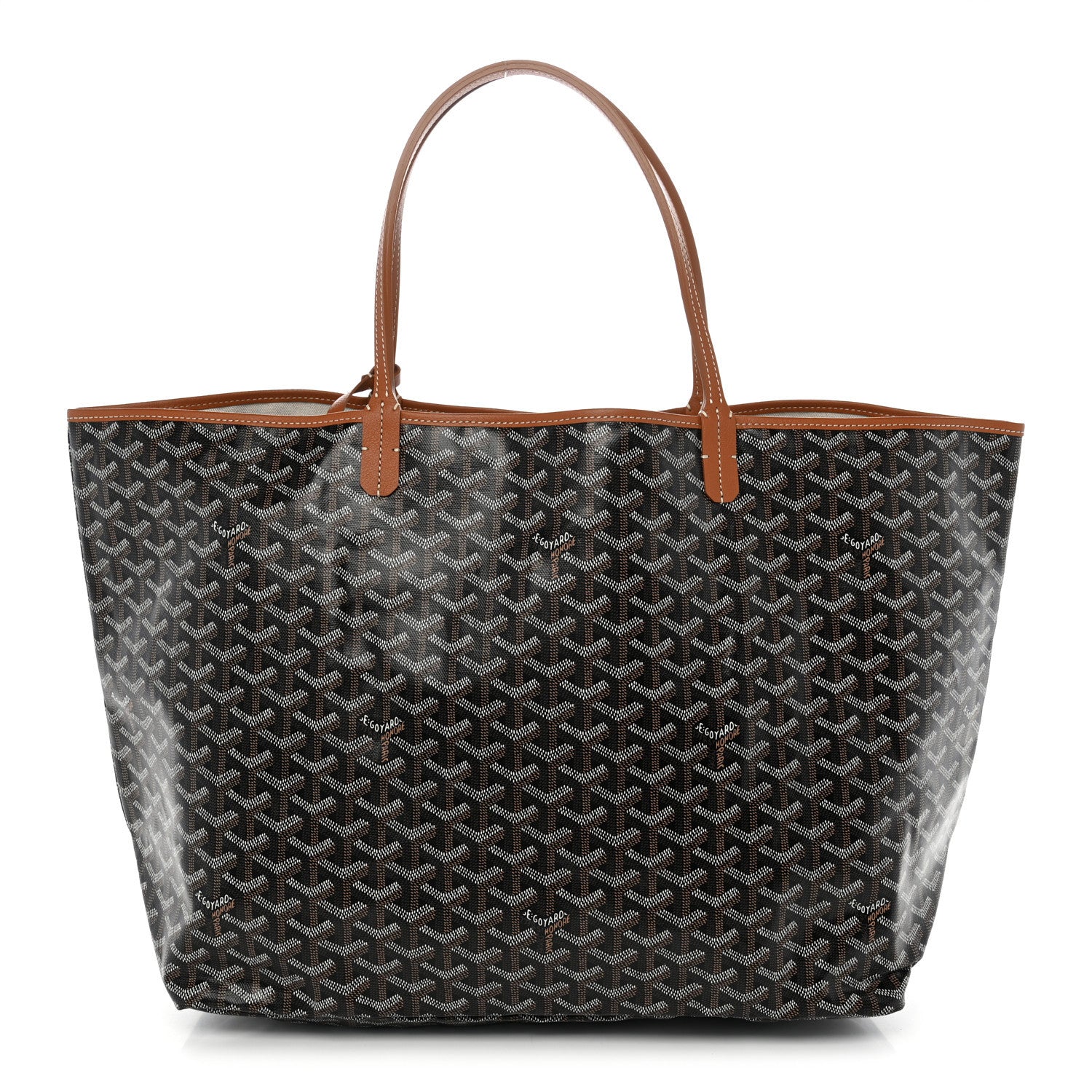 Goyard Goyardine Saint Louis GM Black Gold 3 of 11