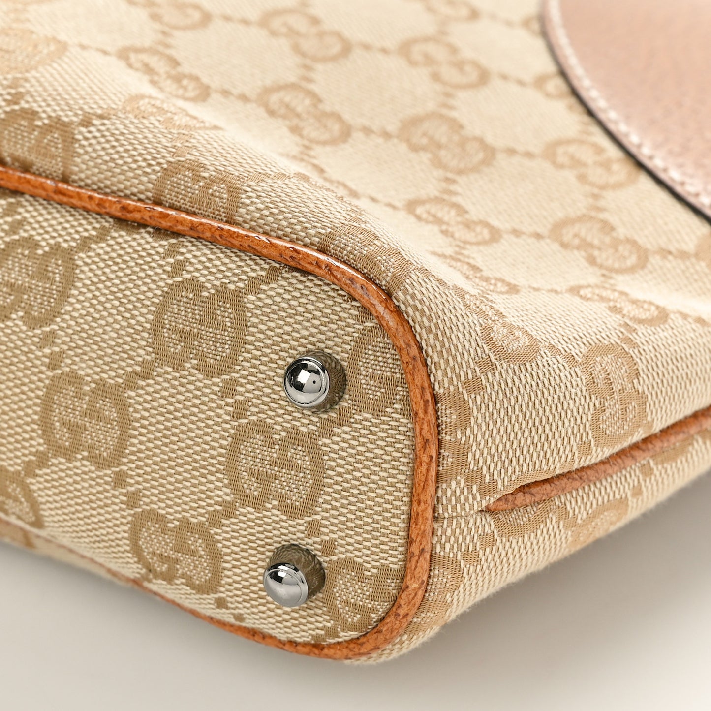 Monogram Shoulder Bag Brown