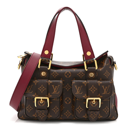 Louis Vuitton Monogram Manhattan NM Raisin 1 of 10