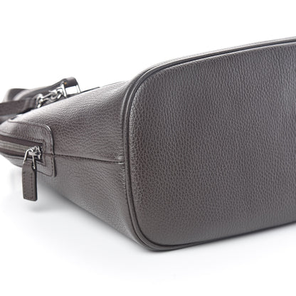 Gucci Calfskin Medium Dome Bag Dark Brown 8 of 9