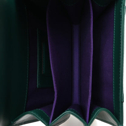 Bulgari Calfskin Serpenti Forever Top Handle Emerald Green 5 of 10
