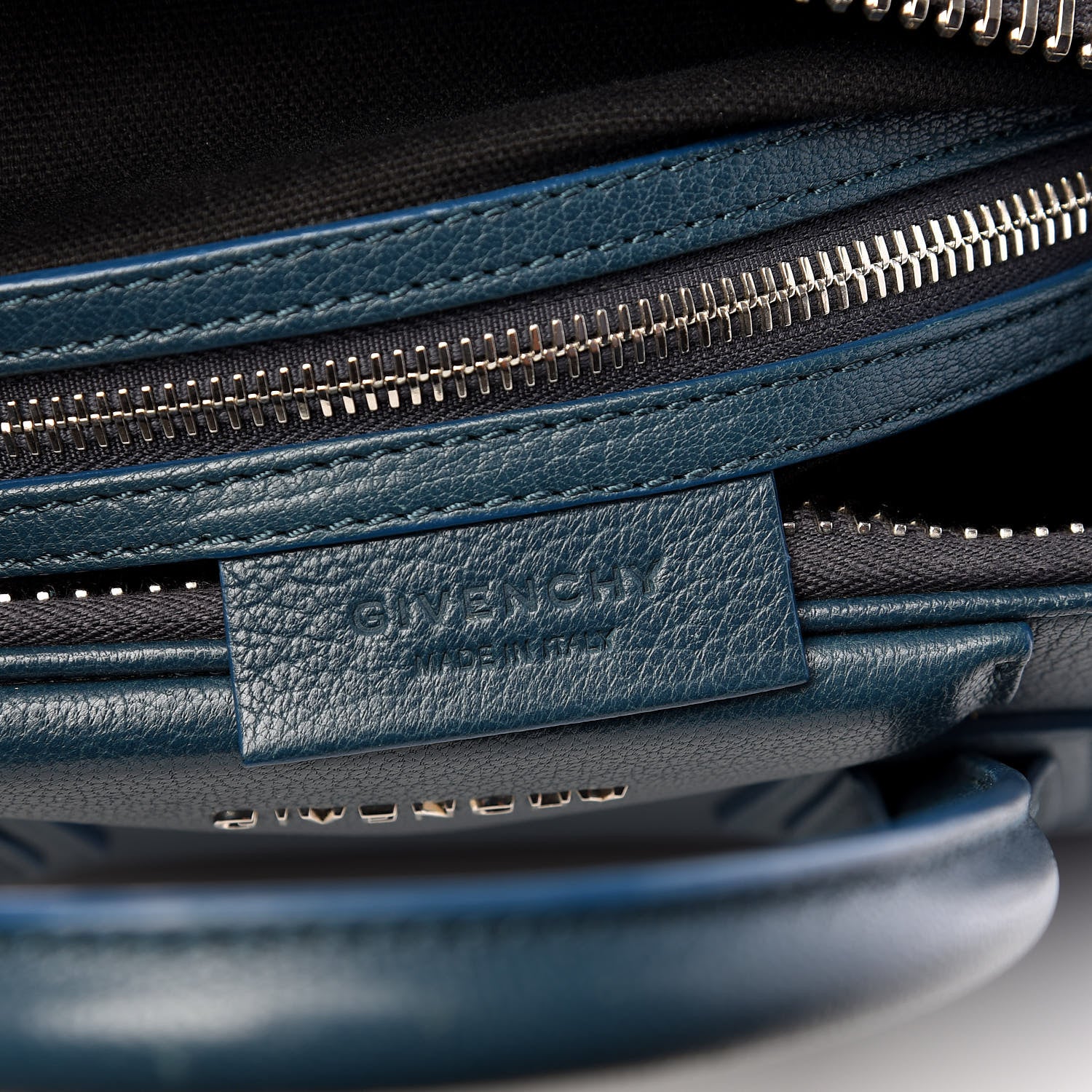 Givenchy Sugar Goatskin Small Antigona Prussian Blue 5 of 10
