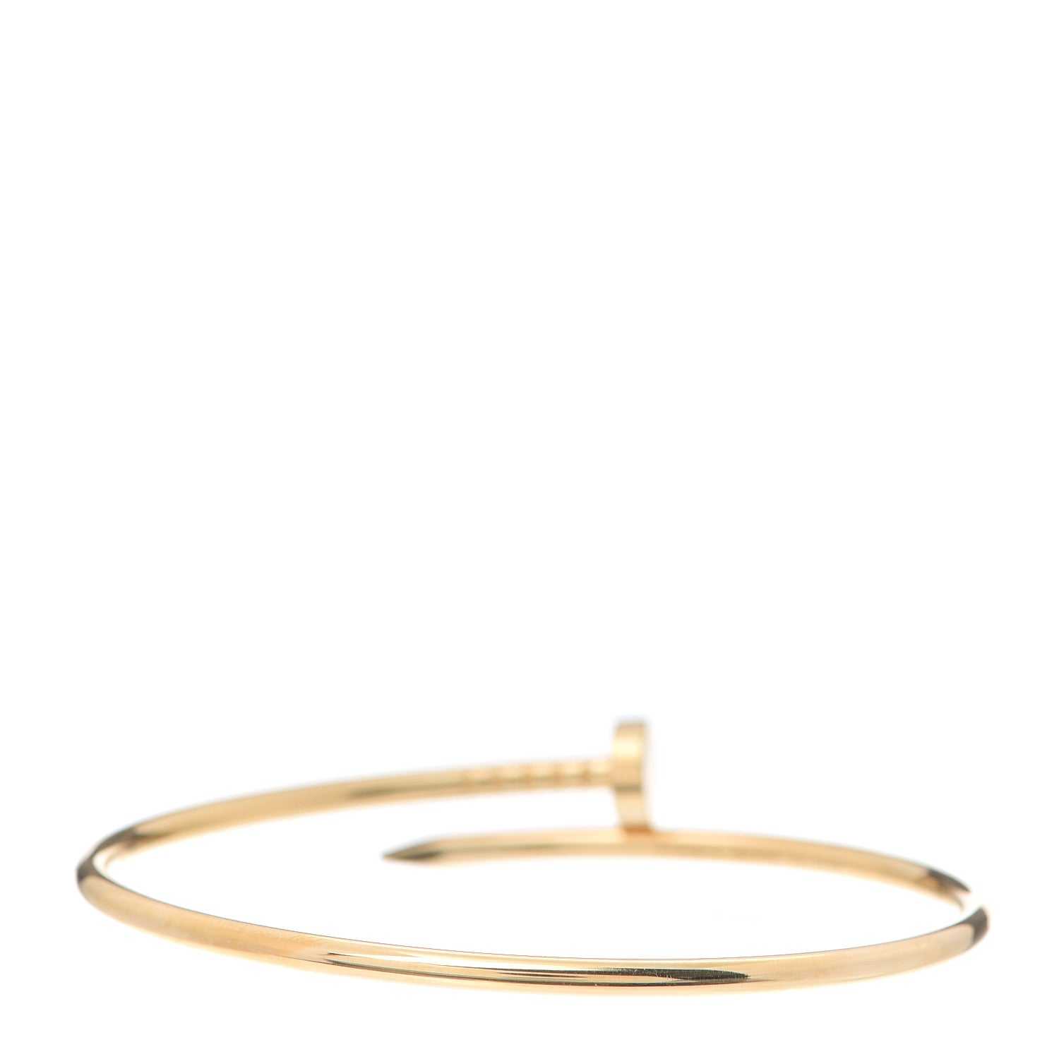 Cartier 18K Yellow Gold Small Juste Un Clou Bracelet 16 3 of 6