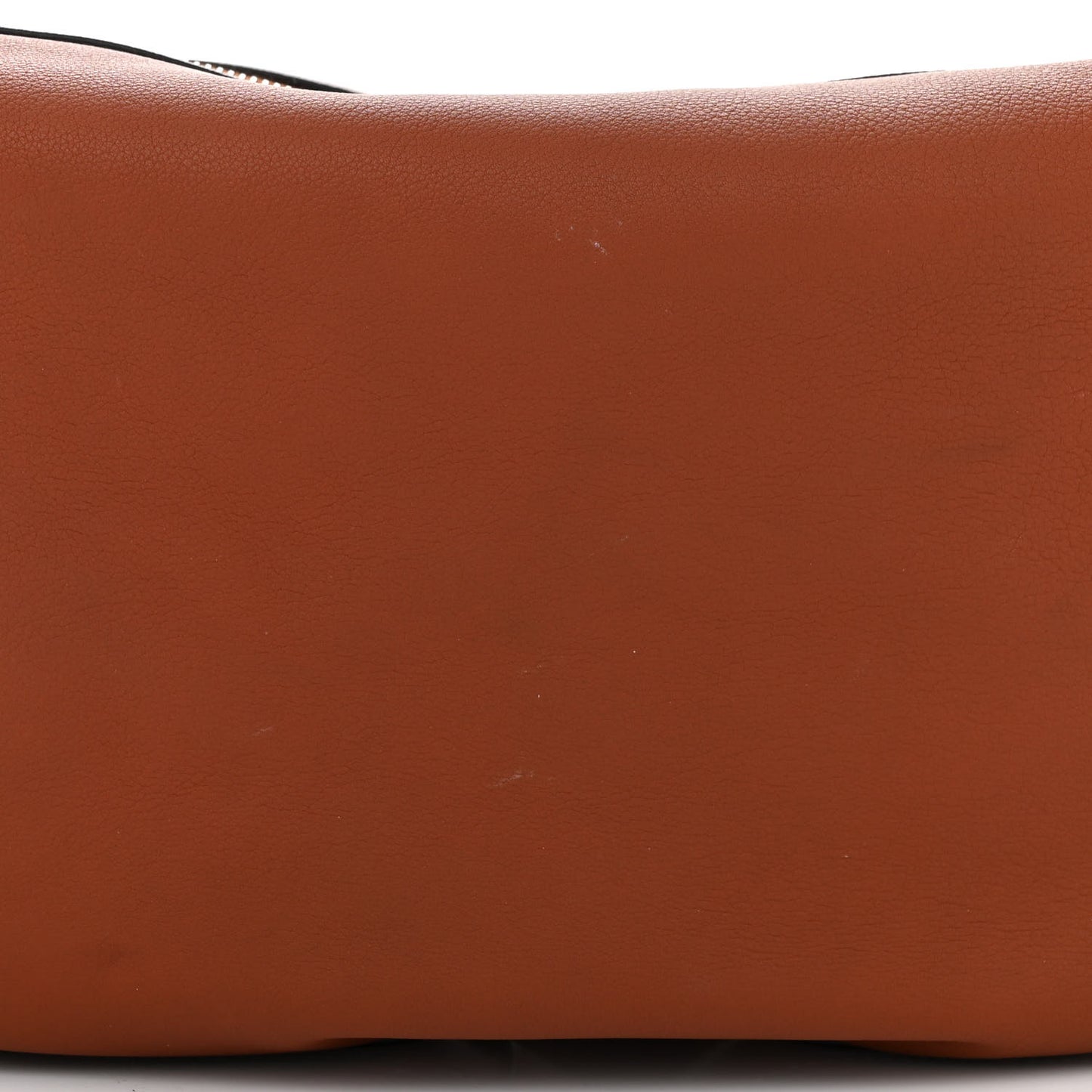 Supple Calfskin Medium Strap Leandre Shoulder Bag Brown