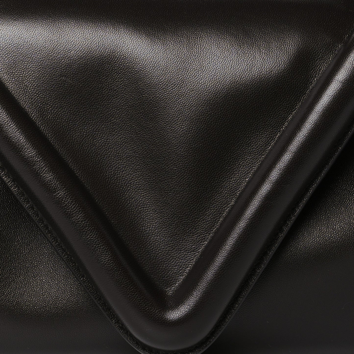 Lambskin Small Beak Triangle Flap Shoulder Bag Fondant