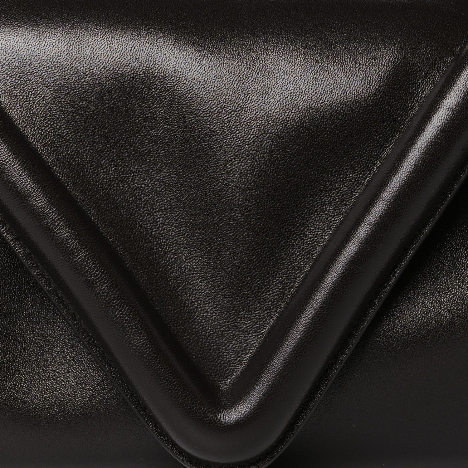 Bottega Veneta Lambskin Small Beak Triangle Flap Shoulder Bag Fondant 12 of 17