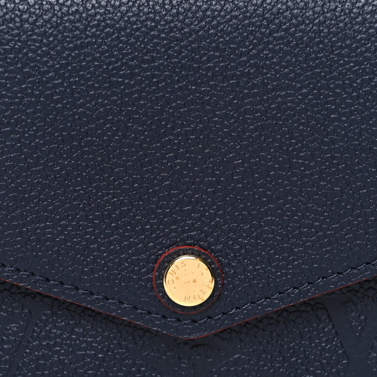 Empreinte Sarah Wallet NM Marine Rouge