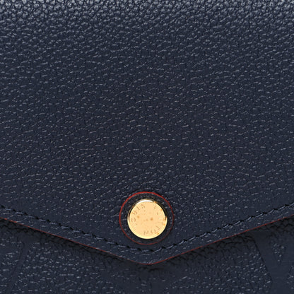 Louis Vuitton Empreinte Sarah Wallet NM Marine Rouge 7 of 7