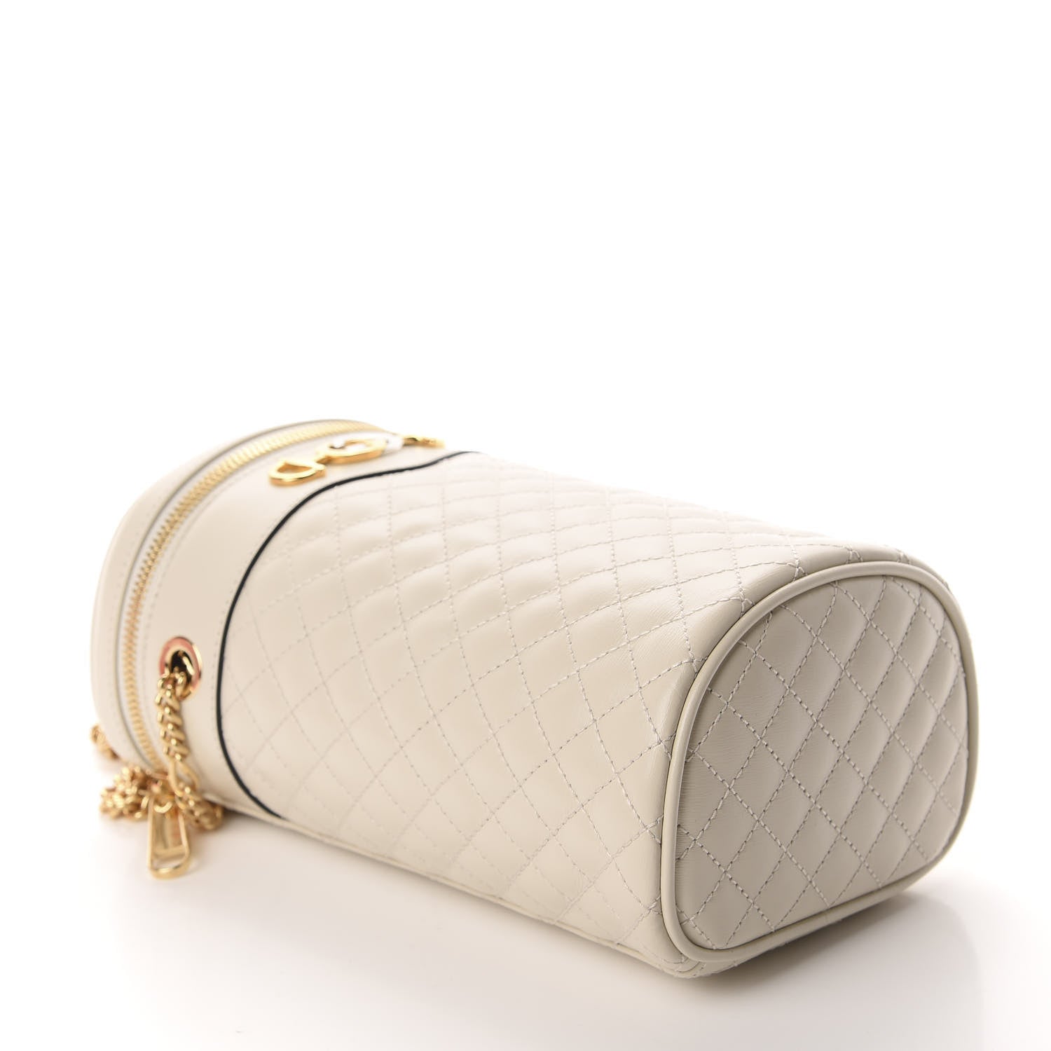 Gucci Calfskin Trapuntata Zumi Belt Bag Off White 3 of 11
