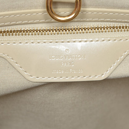 Louis Vuitton Vernis Wilshire MM Blanc Corail 6 of 7