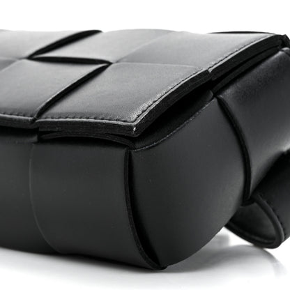 Bottega Veneta Nappa Maxi Intreccio The Belt Cassette Bag Black 8 of 10