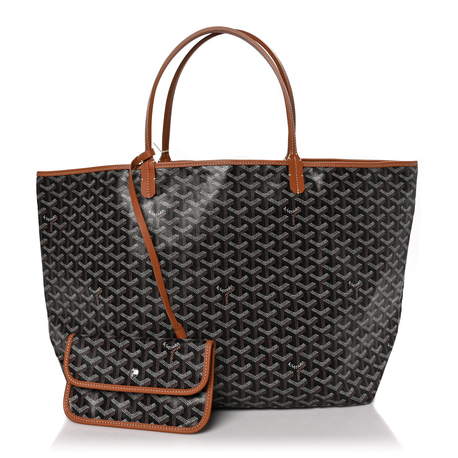 Goyard Goyardine Saint Louis GM Black Gold 3 of 11