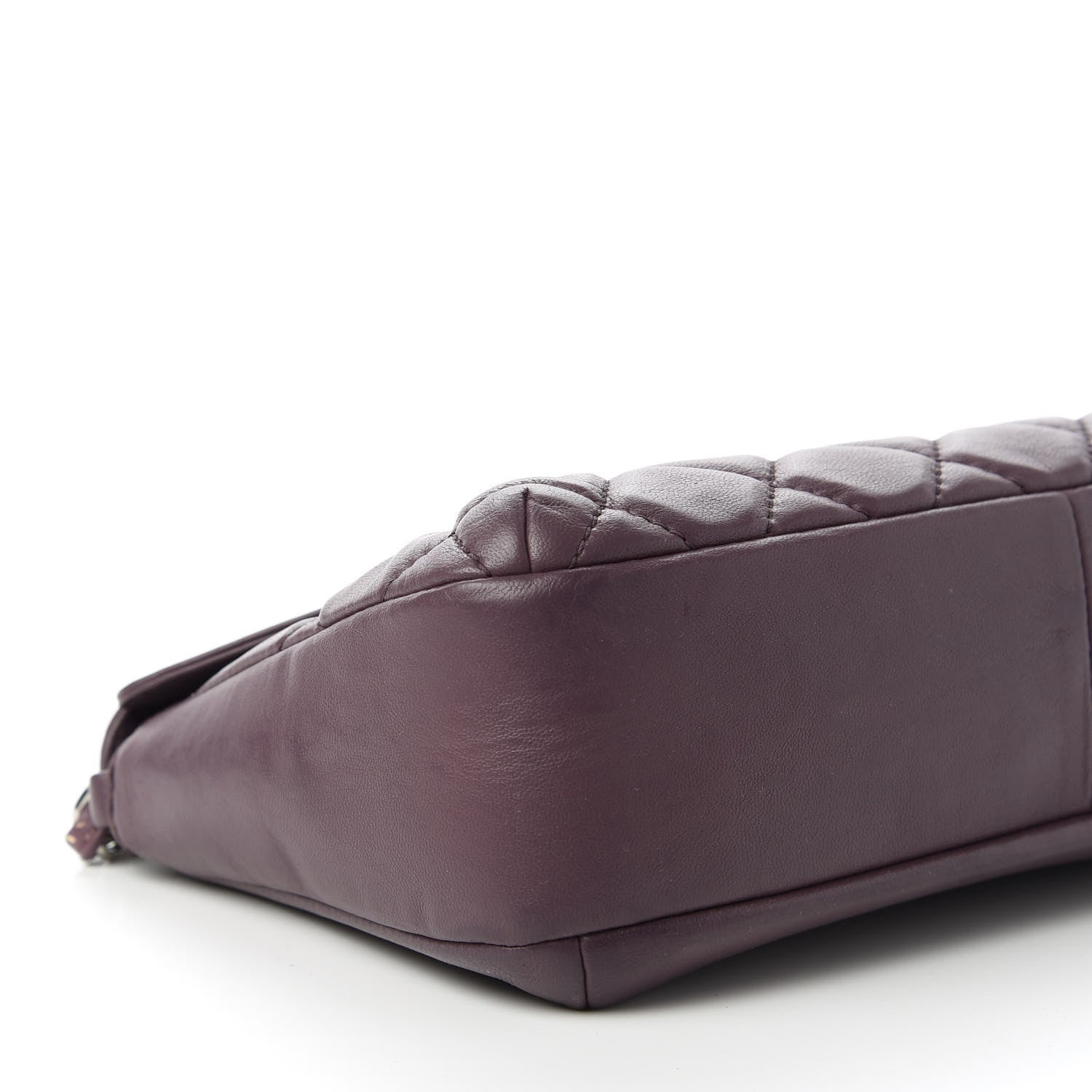Chanel Lambskin Quilted Small Accordion Flap Light Purple 6 of 10