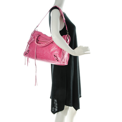 Balenciaga Agneau Classic Hardware City bubblegum 2 of 8