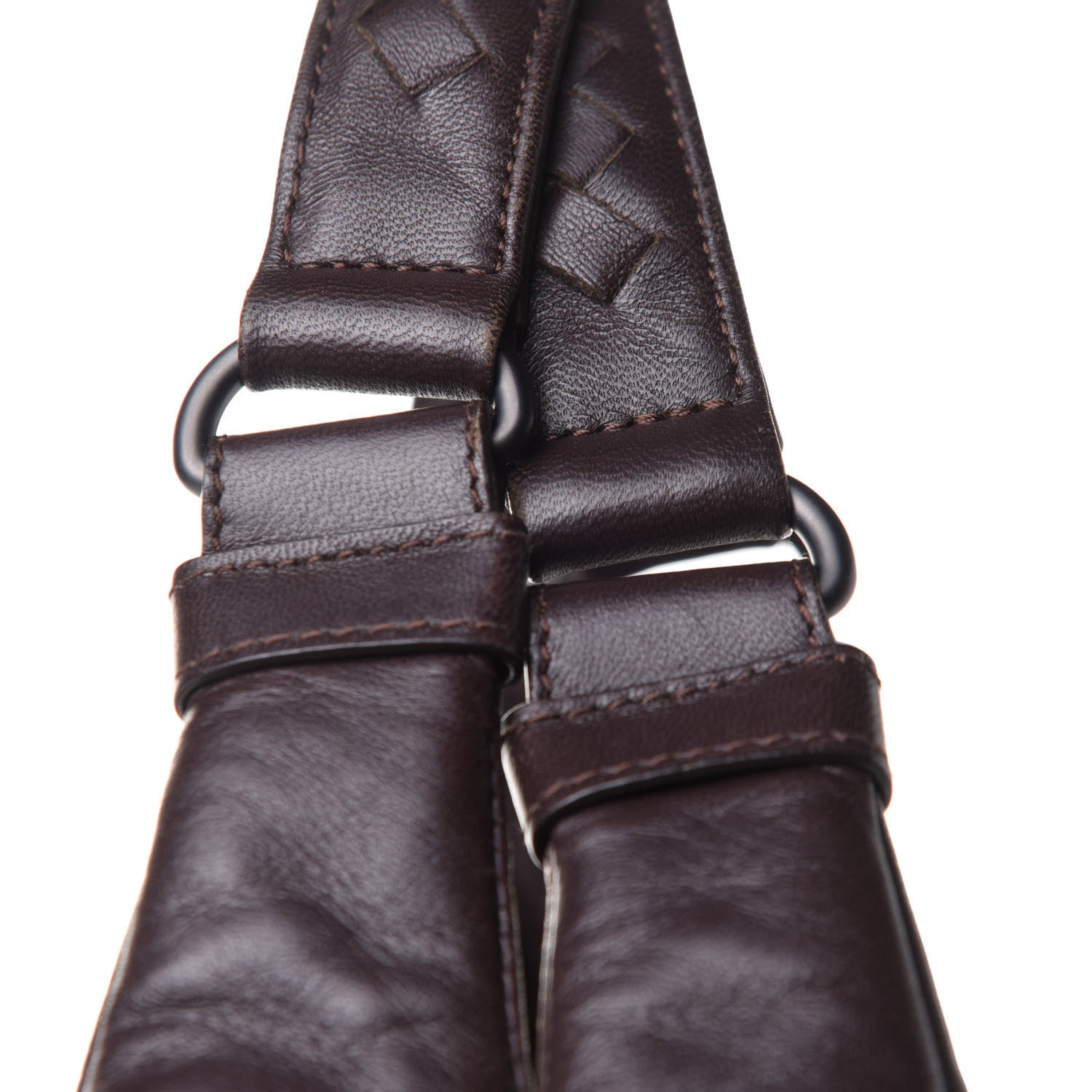 Bottega Veneta Nappa Intrecciato Large Campana Ebano 9 of 13