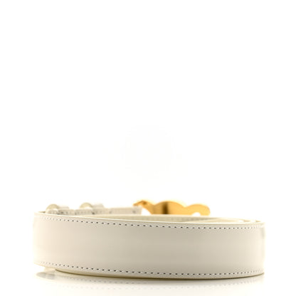 Celine Taurillon Triomphe Medium 25mm Belt 80 32 Rice 2 of 7