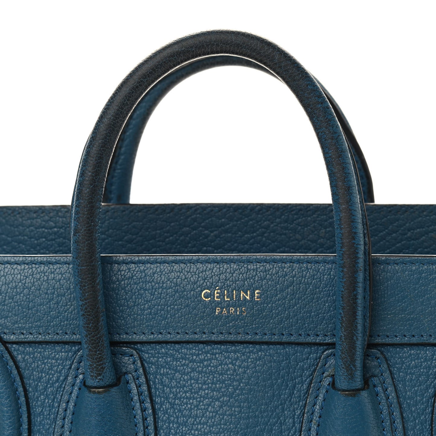 Goatskin Nano Luggage Deepsea