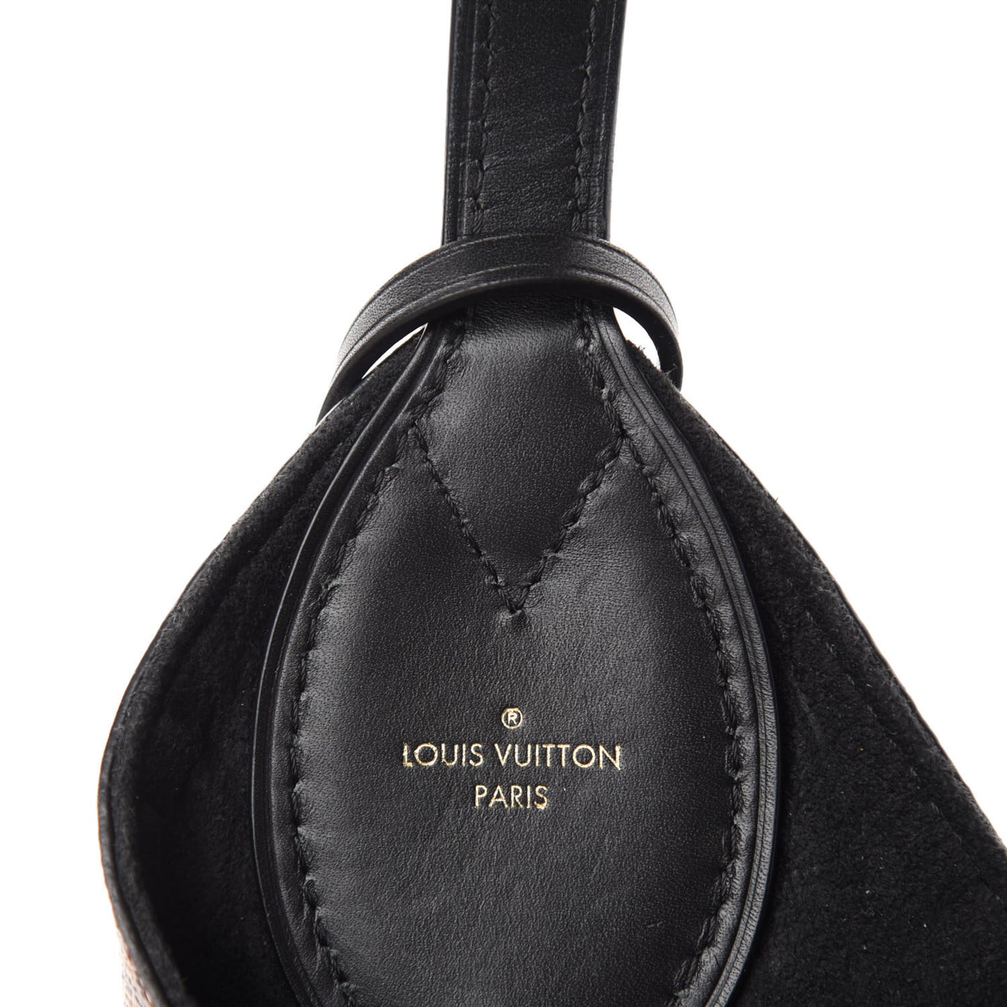 Monogram Flower Hobo Black