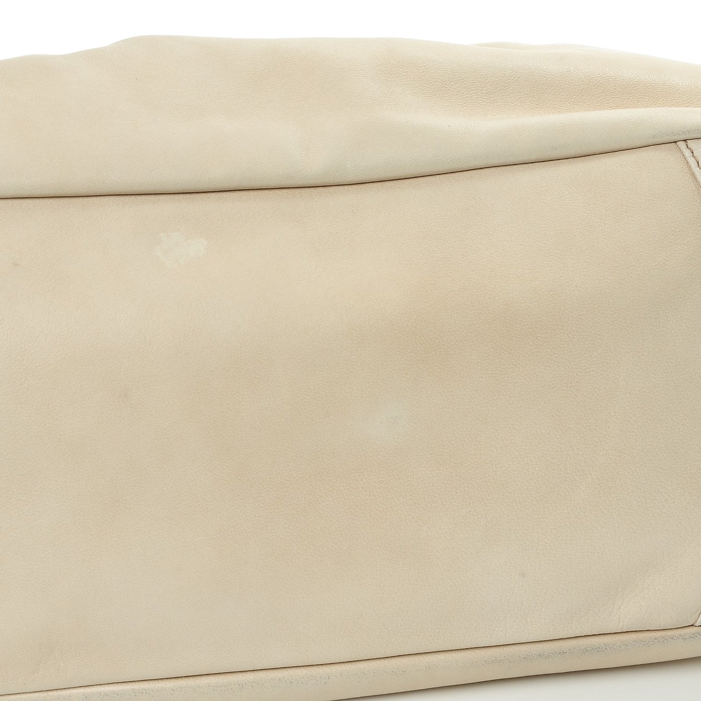 Soft Calf Pleated Shopping Tote Talco