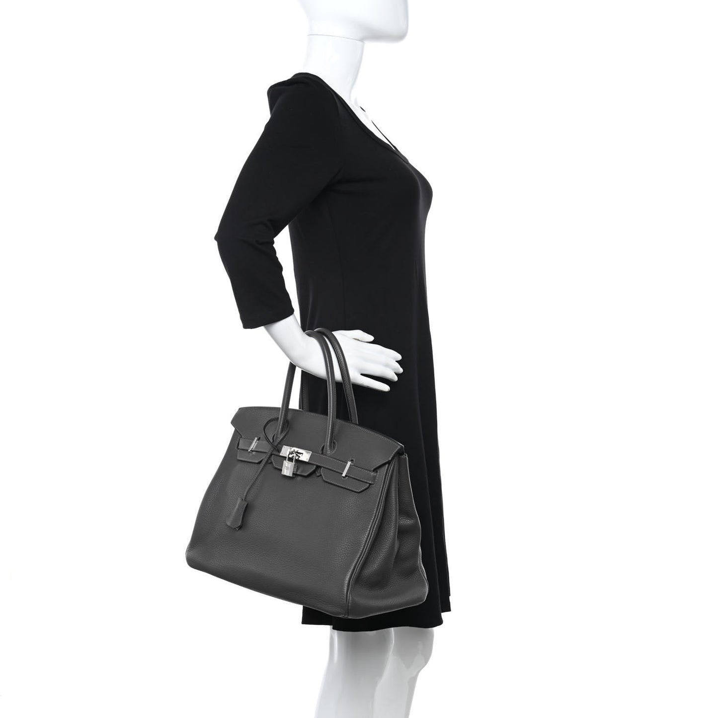 Taurillon Clemence Birkin 35 Etain