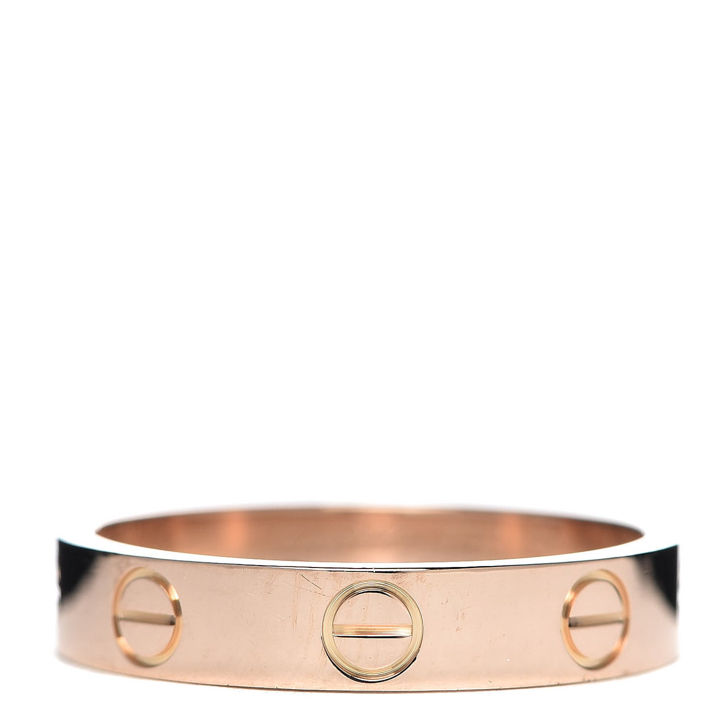 18K Pink Gold 3.5mm LOVE Wedding Band Ring 51 5.75