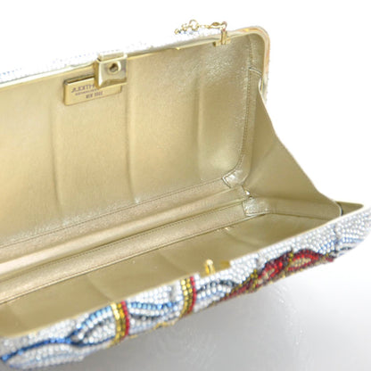 Judith Leiber Swarovski Crystal Dragon Minaudiere Red 7 of 8