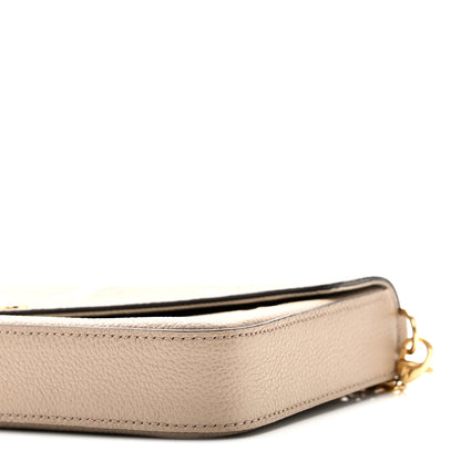 Louis Vuitton Empreinte Monogram Giant Felicie Pochette Tourterelle Creme 10 of 11