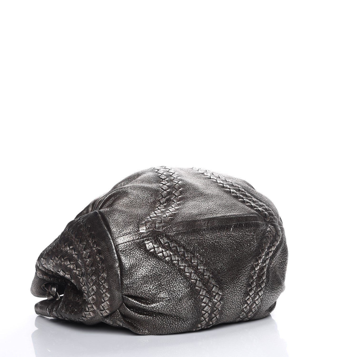 Bottega Veneta Metallic Cervo Illusion Hobo Bronze 4 of 8