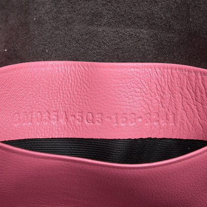 Fendi Nappa Rabbit Fox Fur Micro Buggie Baguette Rosa Fluo Multicolor 8 of 13