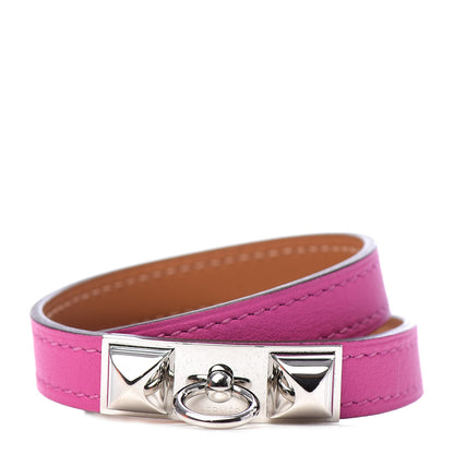 Hermes Swift Rivale Double Tour Bracelet T1 Magnolia 1 of 6