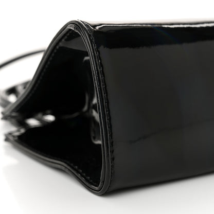Telfar Patent Vegan Leather Small Shopping Bag Black Rainbow 9 of 10